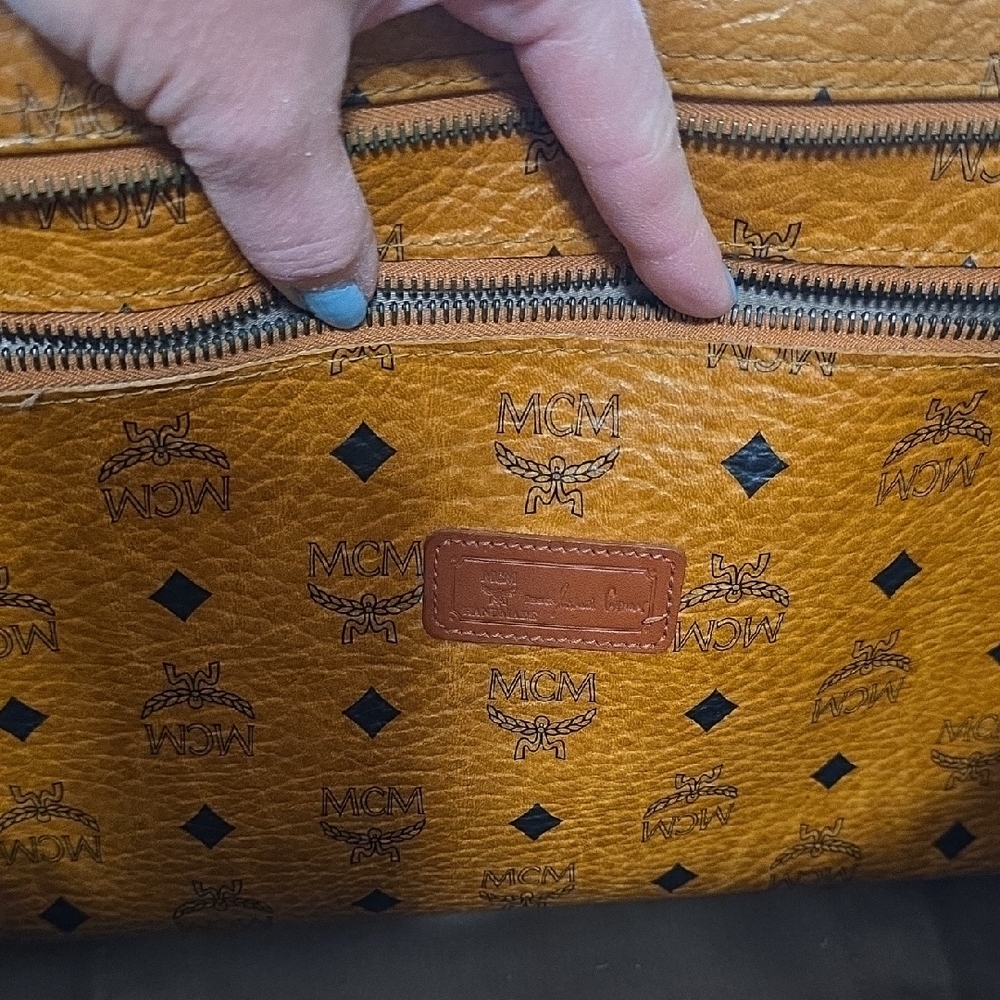 MCM Brown Classic Tote Bag - Picture 2 of 4